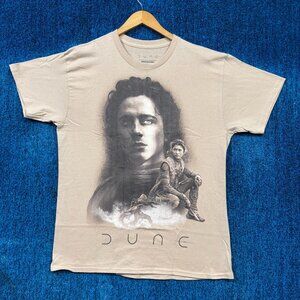 Paul Atreides and Chani Sandworm Riders Dune Franchise Tee L